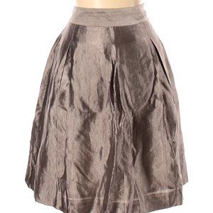 BCBGMAXAZRIA Silky Metallic Casual Skirt Size 0